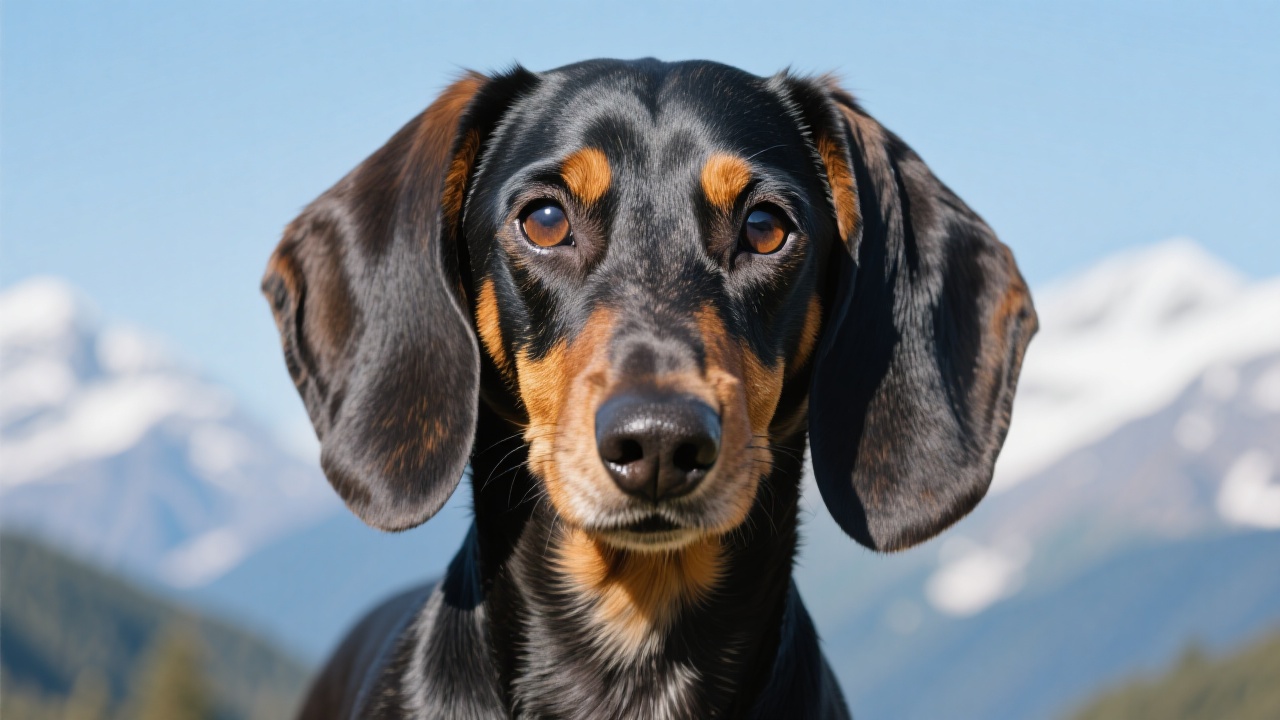 阿尔卑斯达克斯布拉克犬 主视图